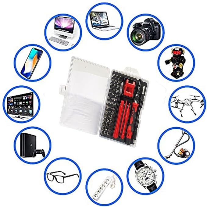 Screwdriver Socket Tool Kit Set, Wrench Magnetic Set - 52PCTK-nw