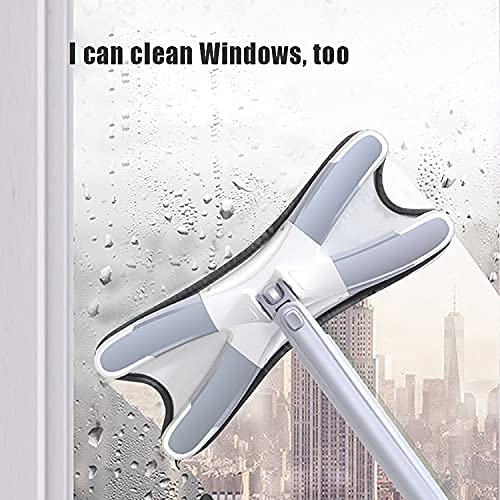 Microfiber X Shape Mop for Floor Cleaning, Dust Mop with Self Wringing - AUR-TW-MOP