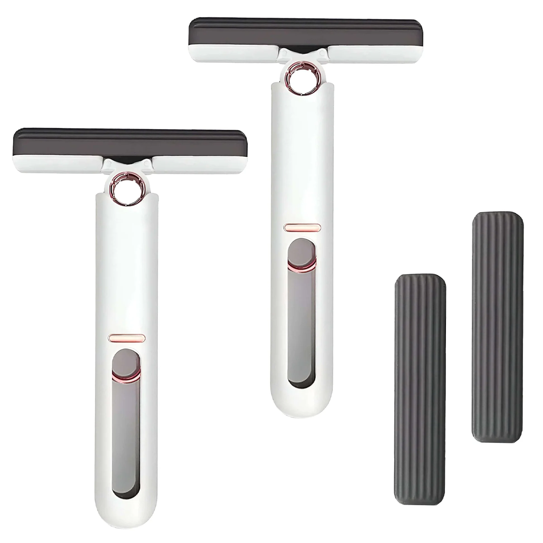 Buy 1 Get 1 FREE | Foldable Self-Squeeze Cleaning Mop | 180° Rotating Head, Easy Drain System