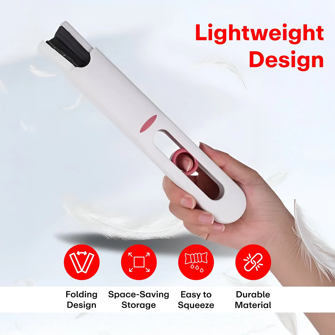 Buy 1 Get 1 FREE | Foldable Self-Squeeze Cleaning Mop | 180° Rotating Head, Easy Drain System