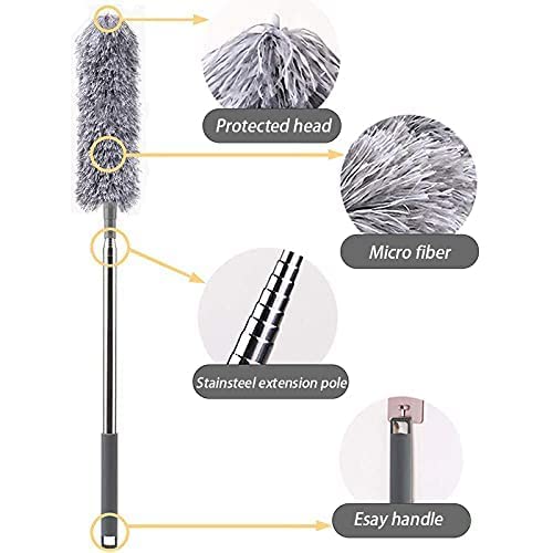 Shopper52 Feather Bendable & Extendable Fan Cleaning Duster-FANDUST