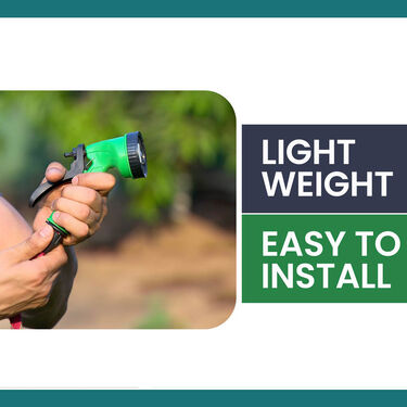 Hose Pipe with Spray Gun + Rotating Jet Tap Free