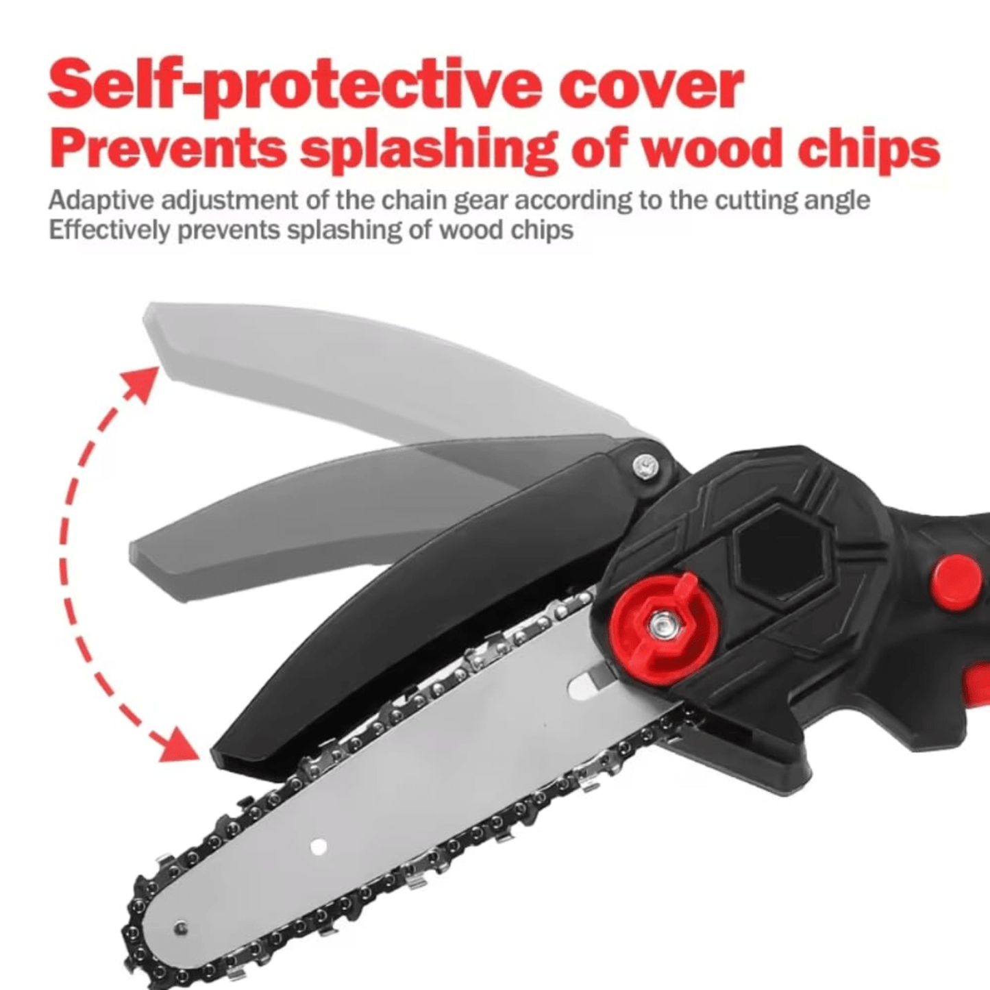 6 Inch Battery Powered Heavy Duty Chainsaw