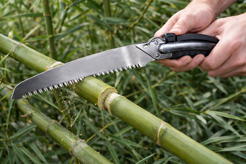 Folding Hand Saw with Sharp Serrated Blade – Portable Pruning Saw for Wood Cutting, Gardening, Camping & Outdoor Use, Durable Steel Blade with Ergonomic Grip (SAW-4)