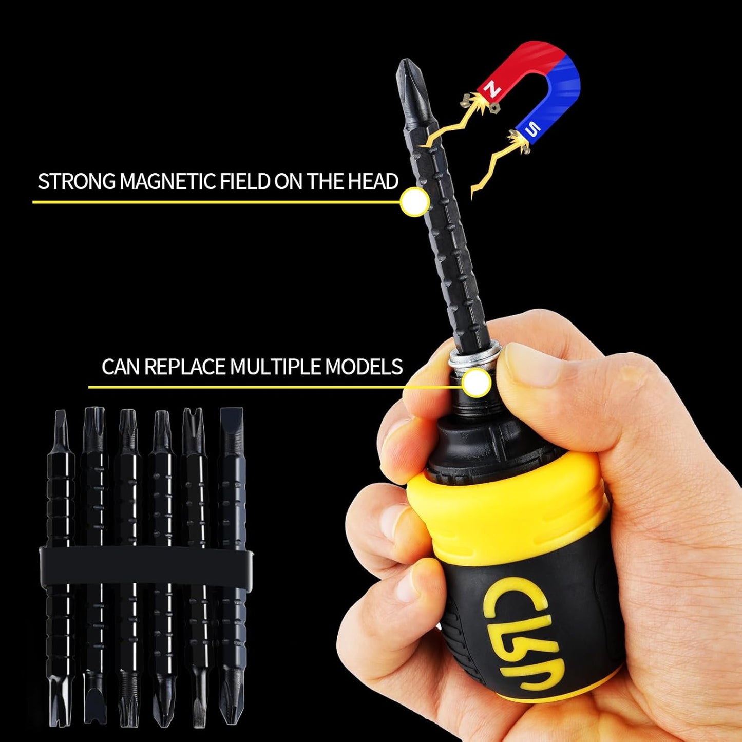Screwdriver Set Mobile Phone Dismantling Tool for Electronic Project, Dorm, Office, Phone, Home - Tool-2086
