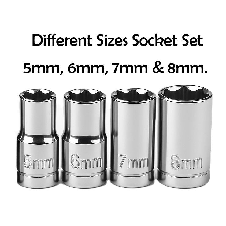 Screwdriver Socket Tool Kit Set, Wrench Magnetic Set -TOOL-223