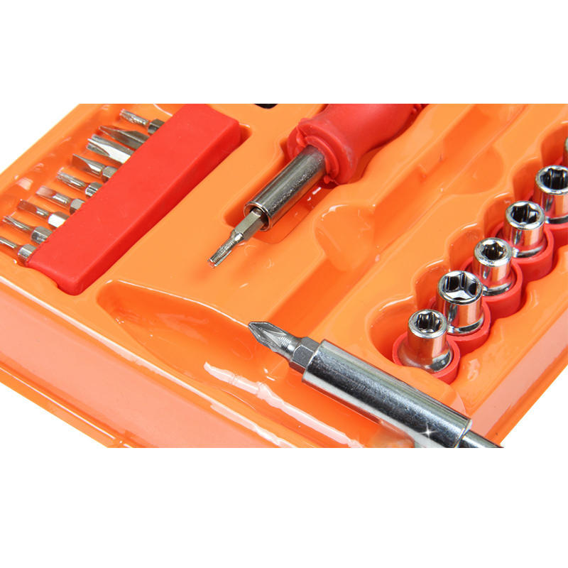 shopper 52.com 31 in 1 Socket and Screwdriver Bit Set with Ratchet Handle, Extension Bar and Adapter for Bike, Car Repairs- 31PCTK