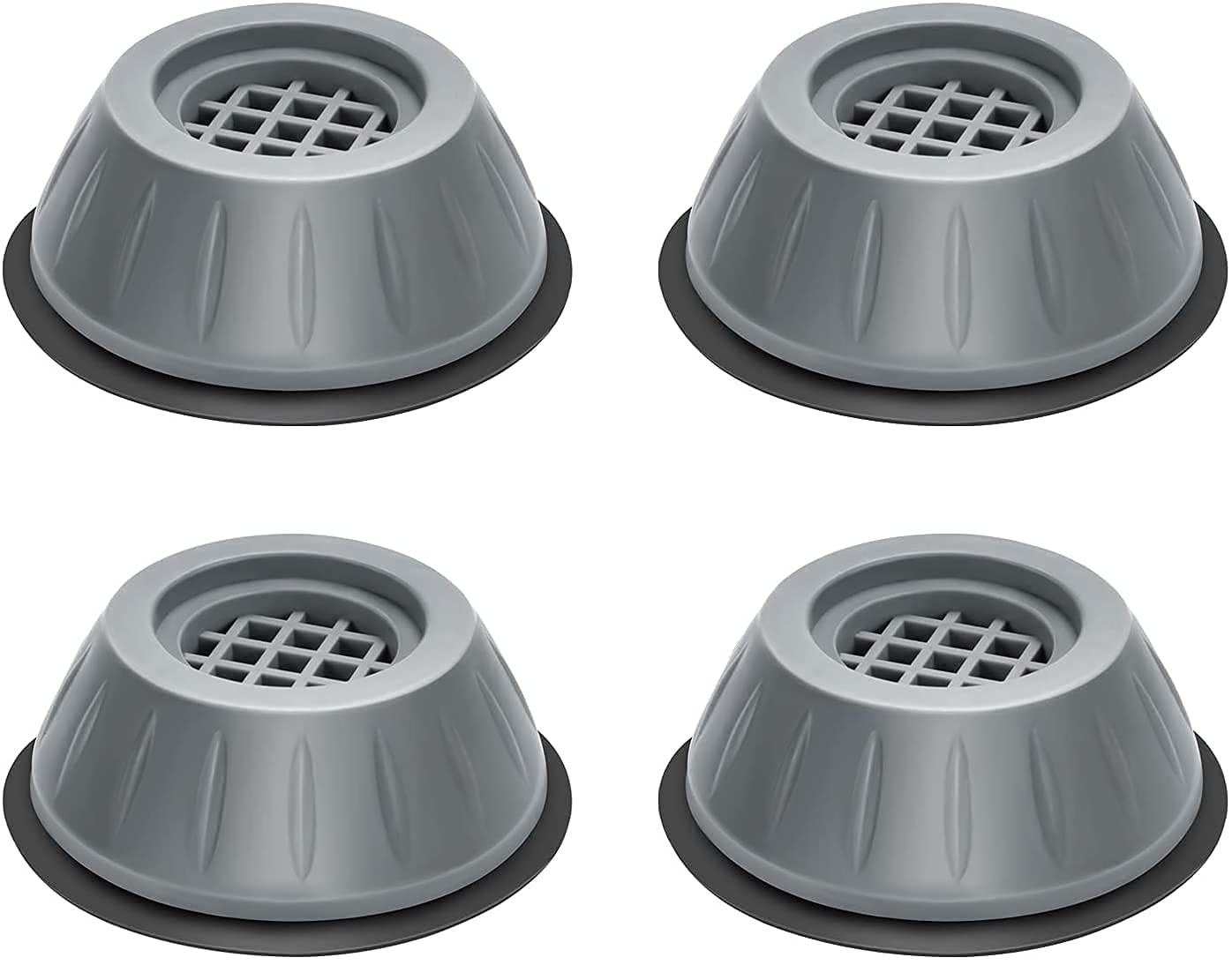 4 Pcs Washing Machine Stand Anti Vibration Pads Washer Foot Pads Dryer Heightening Pads Stabilizer Support Stand for Home - 4PCPAD