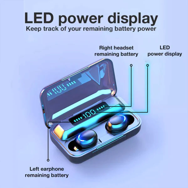 Air Beat™ Earbuds Pro With LED Display