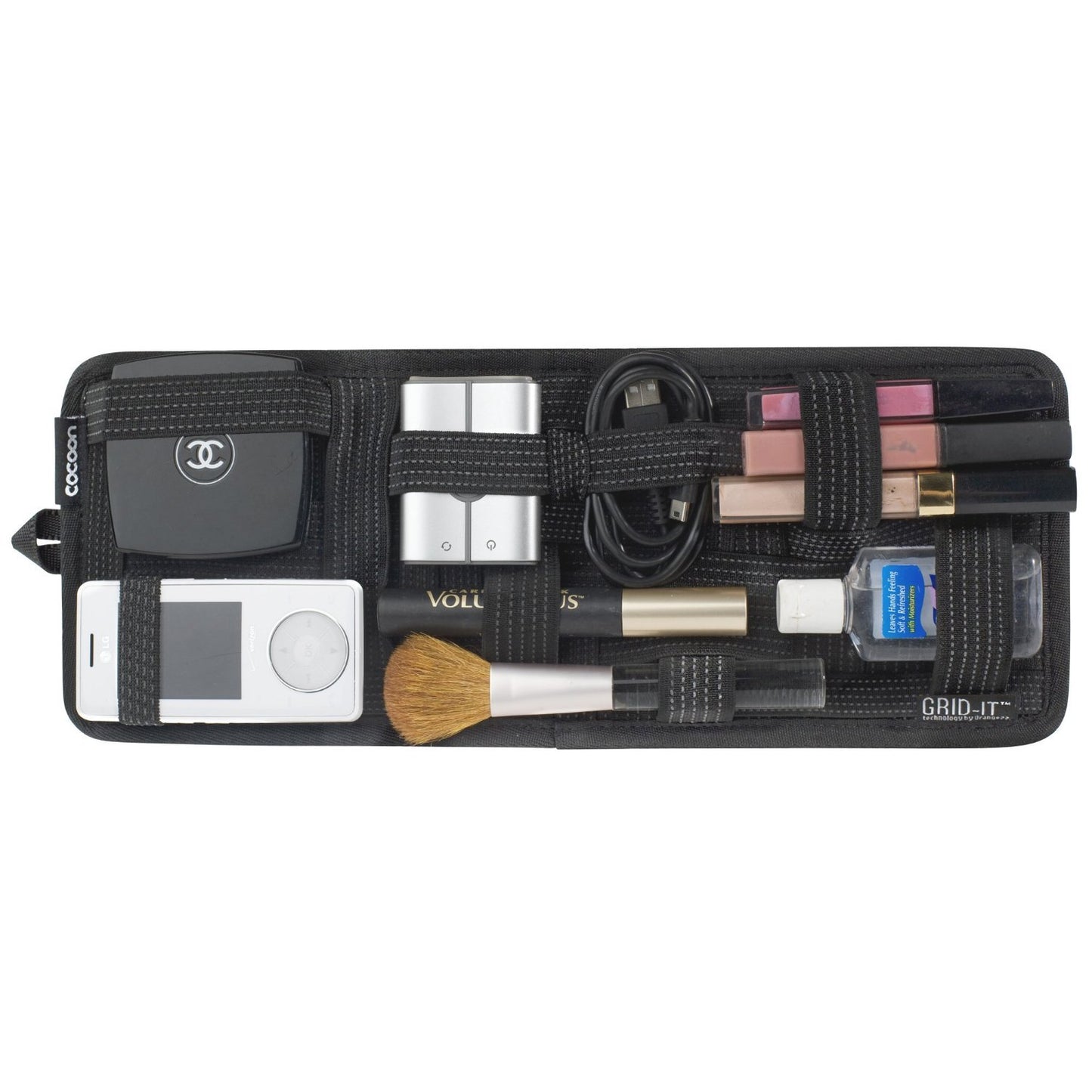 12V Wet & Dry Car Vacuum Cleaner With Genuine Cocoon Grid-It Car Sun Visor Organizer Storage - DC12VGRID