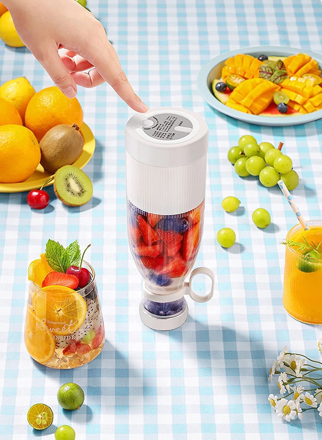 Mini Electric Portable Blender Juicer Mixer Smoothie For Sports Travel And Outdoors - BOTJUICER