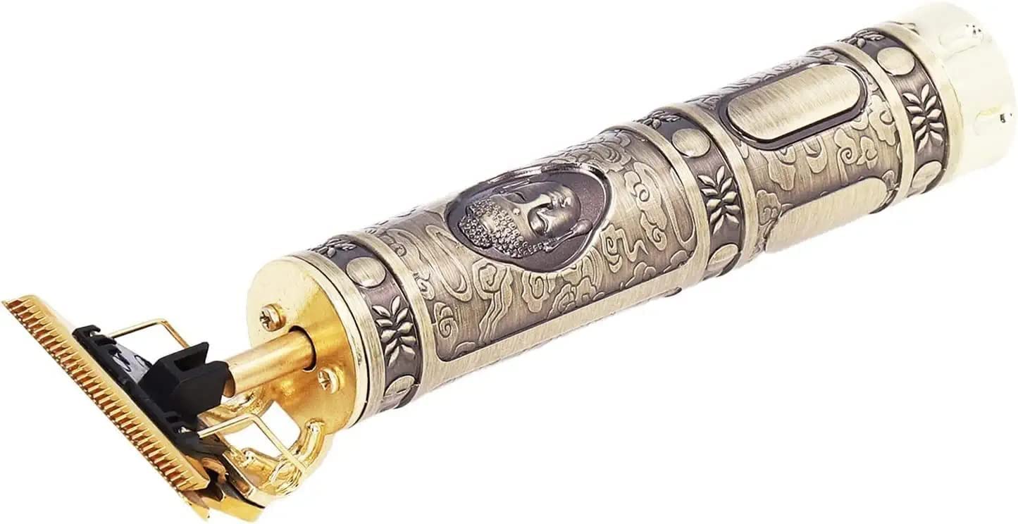 Rechargeable Cordless Beard & Hair Men's Grooming Trimmer Shaver Set (BUDDH-TRIM)