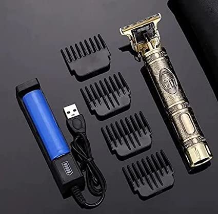 Rechargeable Cordless Beard & Hair Men's Grooming Trimmer Shaver Set (BUDDH-TRIM)