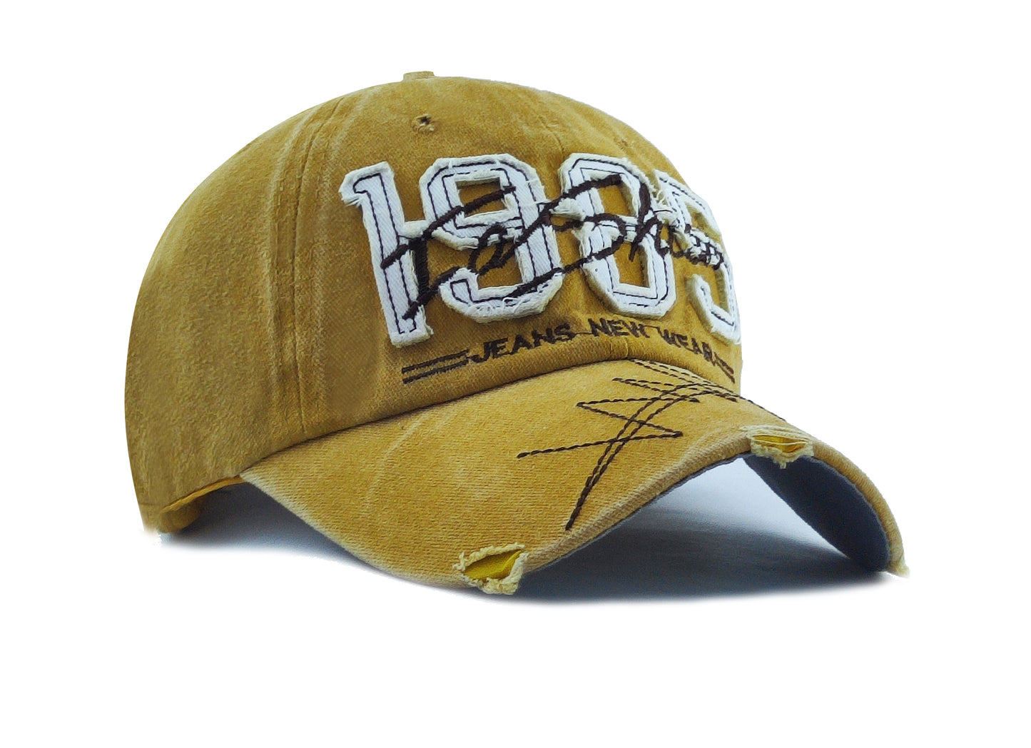 Men Boys Stylish Baseball Denim Jeans Cap Boys Caps - CAP-1985-YL