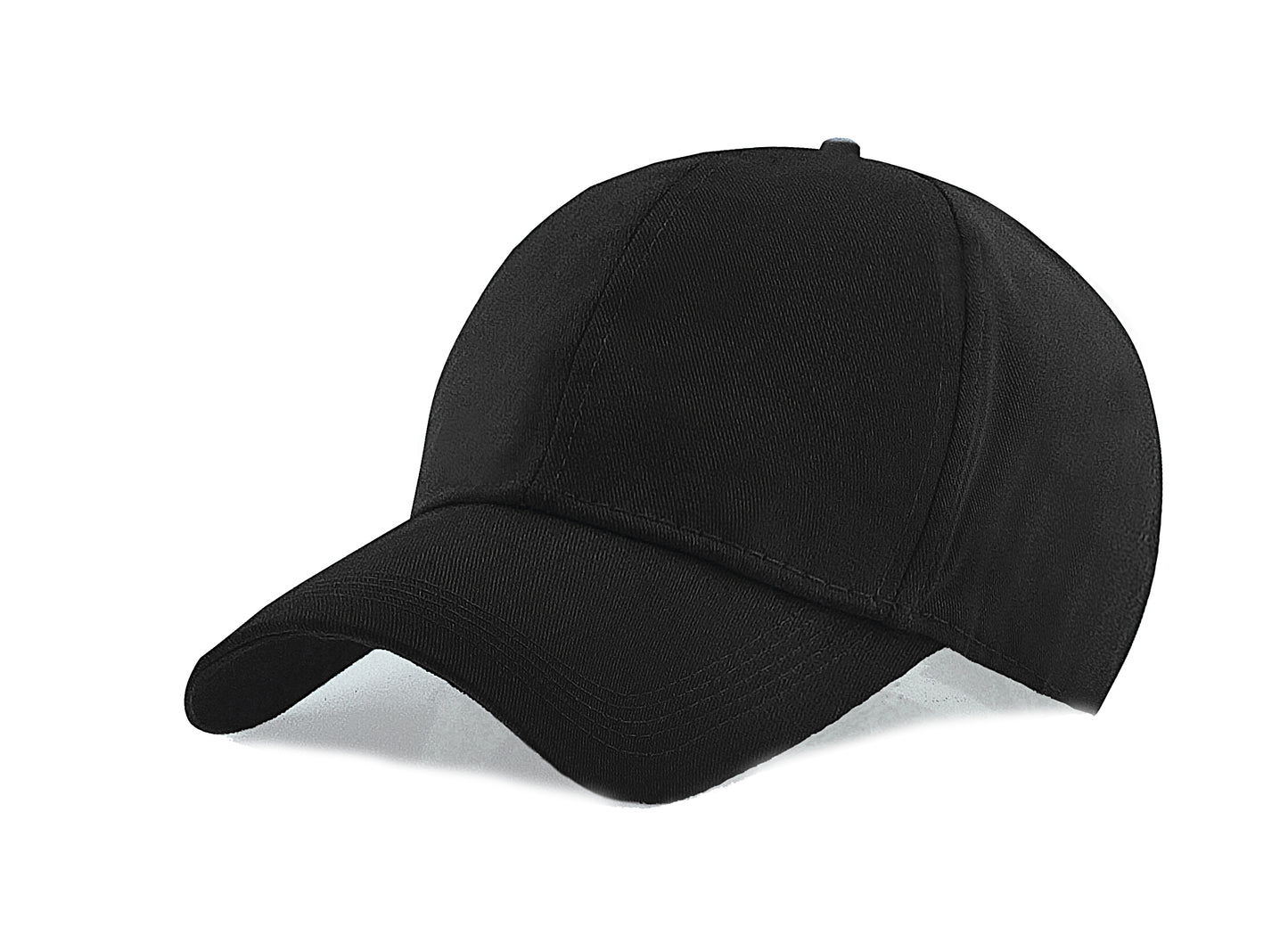 Men Boys Denim Jean Cap Stylish Baseball Adjustable Cap - CAP-JN-BK