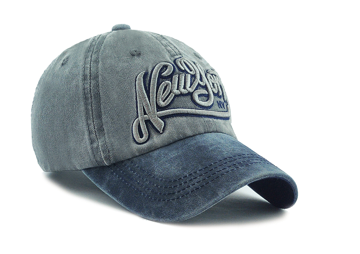 Men Boys Stylish Baseball Denim Jeans Cap Boys Caps - CAP-NY-BU