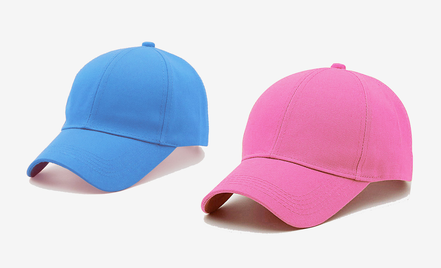 Men Boys Stylish Fancy Baseball Adjustable Cap (Pack of 2) - CAP-PK-BU