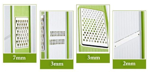 Multipurpose Grater Slicer Cutter Peeler for Fruits Vegetables KIT17215 - Grater