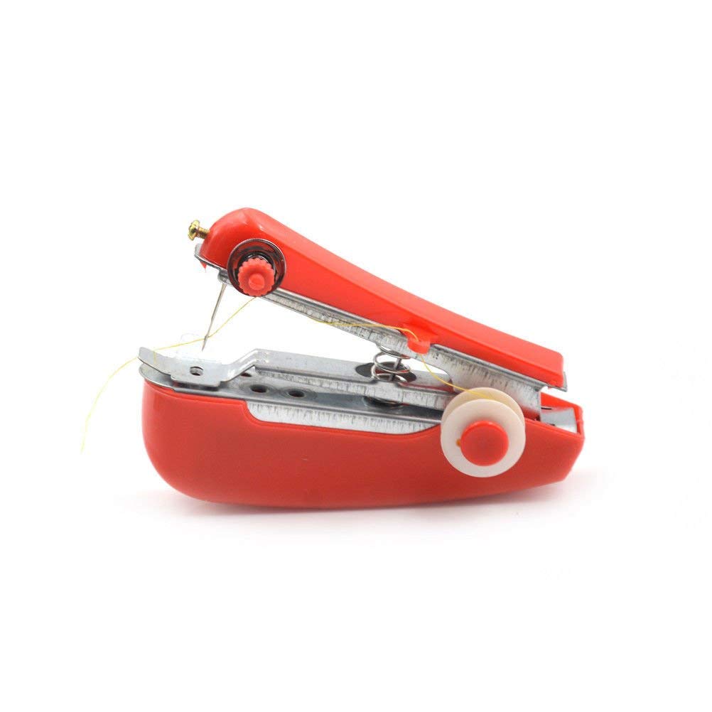 Portable Mini Lightweight Cordless Hand-Operated Manual Stapler Size Tailoring Sewing Stitch Machine - HLDMCH