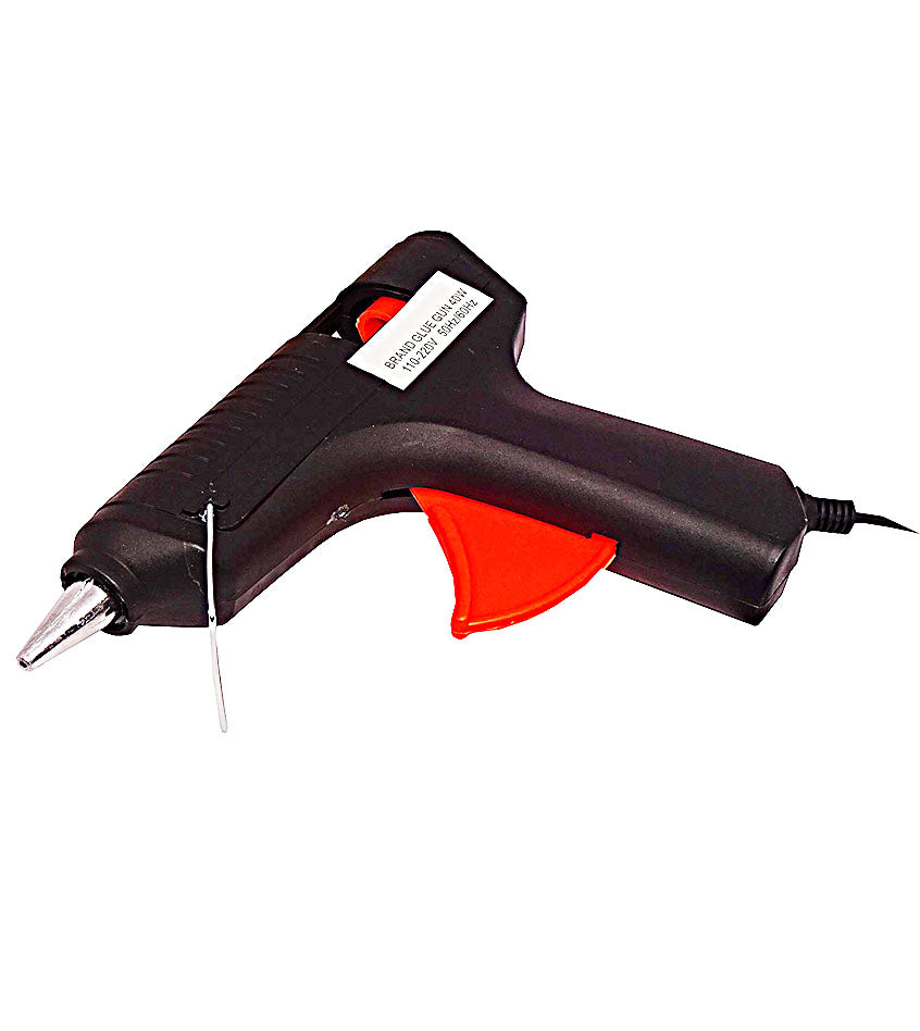 Hot Melt Plastic Glue Gun with 2 Glue Sticks for School Kids Art Craft Home Industrial Use Decorating Purpose - HTGLVEGN