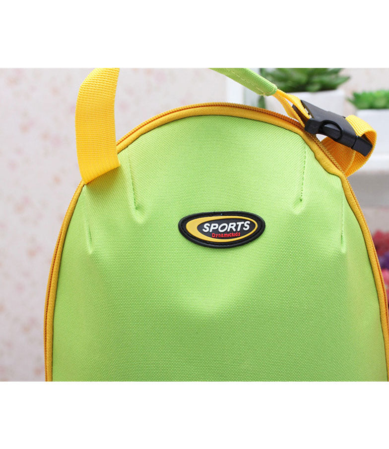 Portable Canvas Thermal Insulated Lunch Box Lunch Tote Bag Small Lunch Bag - LUNCHBAGSPORT-GR