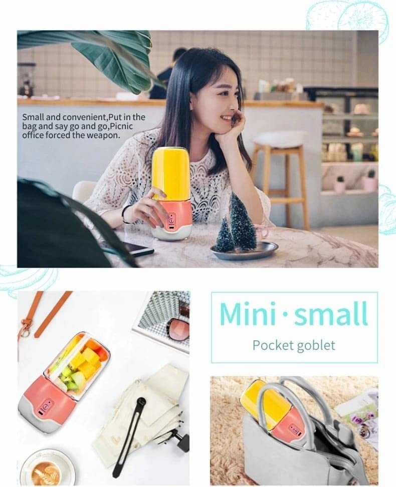 Mini Electric Portable Blender Juicer Mixer Smoothie For Sports Travel And Outdoors - MINIJUICER