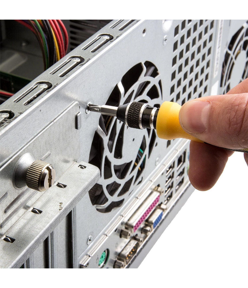 31 Pieces Jackly Screwdriver Socket Set and Combination Tool Wrench Magnetic Tool Kit - TLRDJK