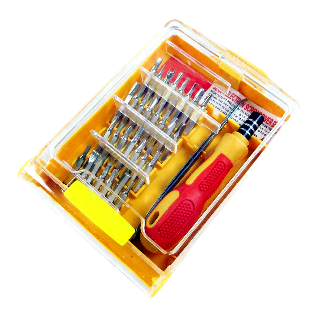 5 in 1 Soft Brush Keyboard Cleaner with 32pc Screwdriver Jackly Set - KEYBD-TLSQJK