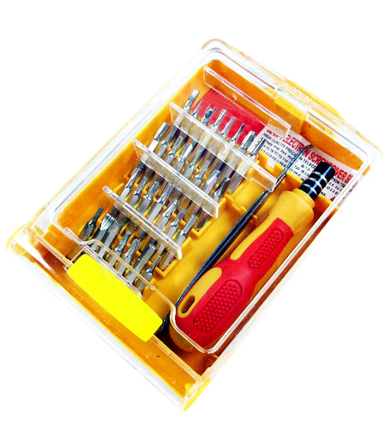 Multi purpose 32 Pieces Square Jackly Screwdriver Socket Set and Bit Tool Kit Set Combination Wrench Tool - TLSQJK