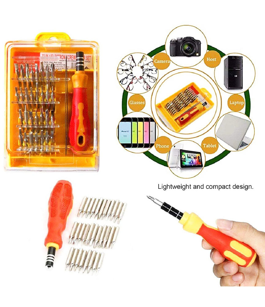 Multi purpose 32 Pieces Square Jackly Screwdriver Socket Set and Bit Tool Kit Set Combination Wrench Tool - TLSQJK