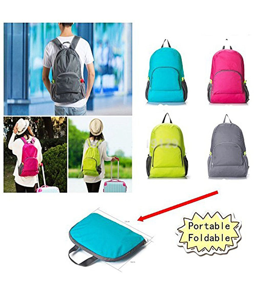 Multipurpose Travel Backpack Foldable Lightweight Waterproof Travel Backpack Bag - TRBAGPACKPK