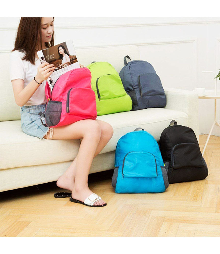 Multipurpose Travel Backpack Foldable Lightweight Waterproof Travel Backpack Bag - TRBAGPACKPK