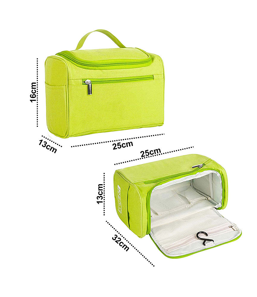 Travel Cosmetic Organizer Bag, Waterproof Wash Bag, Men Women Cosmetic Makeup Bag, Hanging Toiletry Bag, Necessaries Make up Case - TRWSBAGGR