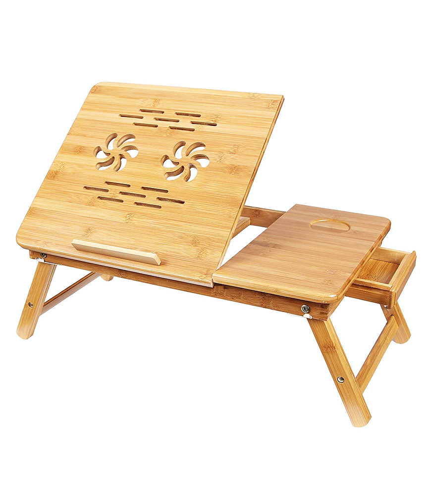 Laptop Table Stand Wooden Multipurpose Table Study and Reading WODTB2
