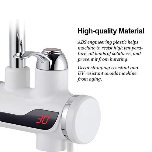 Instant Water Heater Electric Faucet Kitchen/Bathroom Hot Water Heating Tap Thankless -Water-Heater - WTRHTRTAP