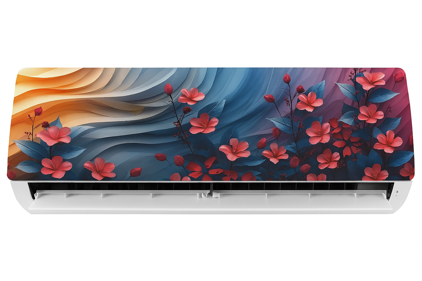 Shopper52 Decorative Wallpaper Sticker for AC Air Conditioner Home and Office