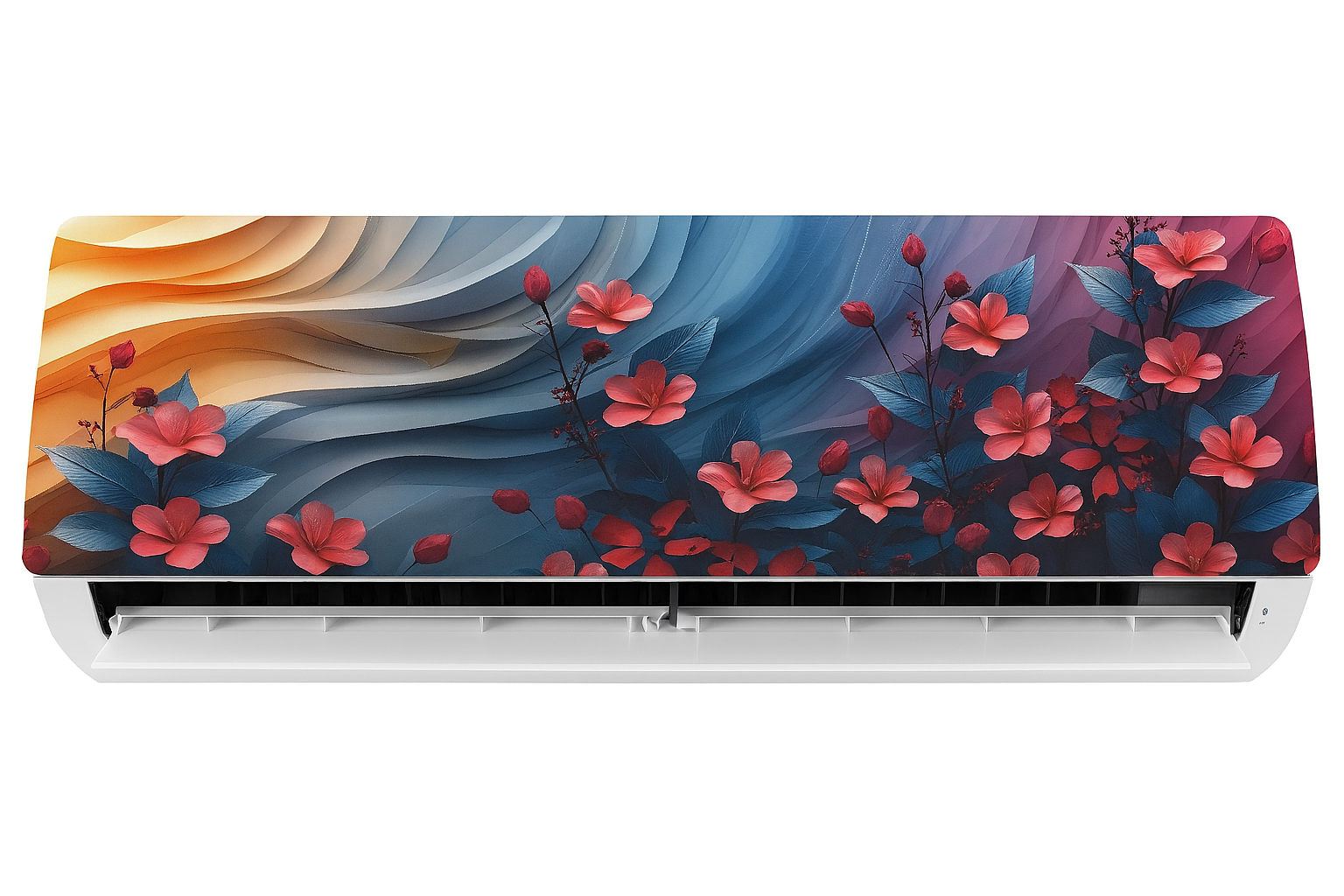 Shopper52 Decorative Wallpaper Sticker for AC Air Conditioner Home and Office