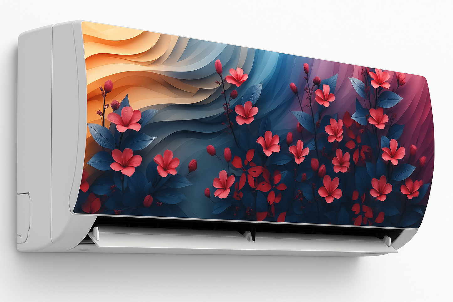 Shopper52 Decorative Wallpaper Sticker for AC Air Conditioner Home and Office