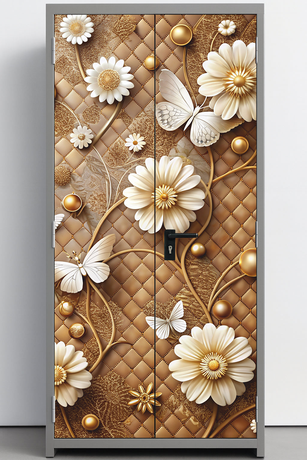 Shopper52 Decorative Wallpaper for Home and Office Almirah Stickers