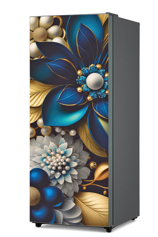 Shopper52 Decorative Wallpaper for Fridge Refrigerator Home and Office Fridge Stickers