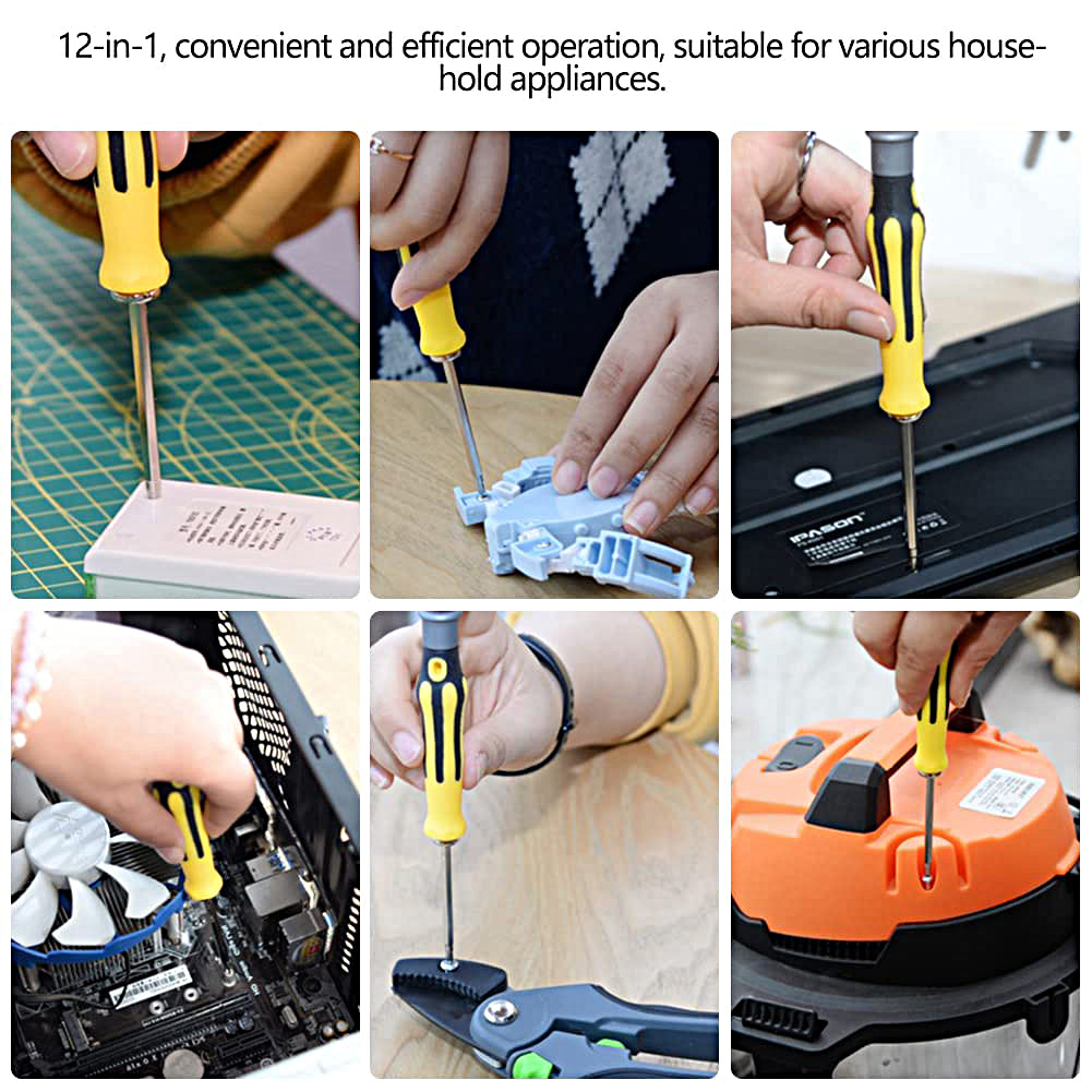 Screwdriver Socket Tool Kit Set, Wrench Magnetic Set - 6PCTK