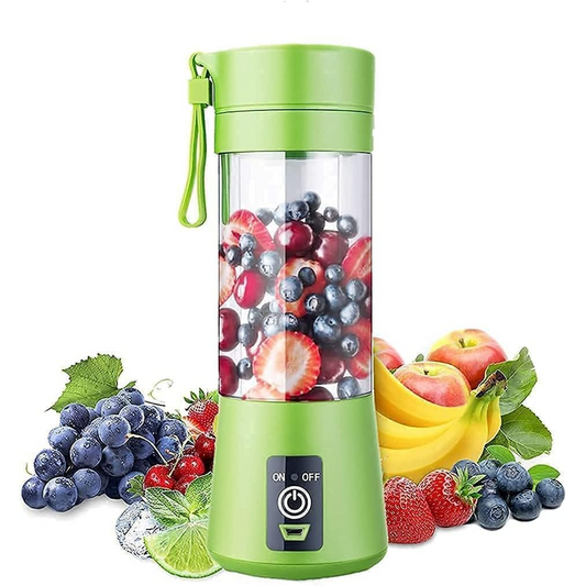 Portable USB Electric Juicer & Blender With 6 Stainless Steel Blades