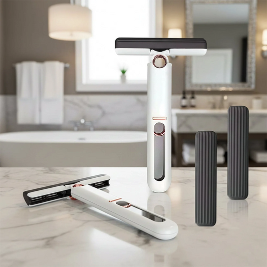 Buy 1 Get 1 FREE | Foldable Self-Squeeze Cleaning Mop | 180° Rotating Head, Easy Drain System