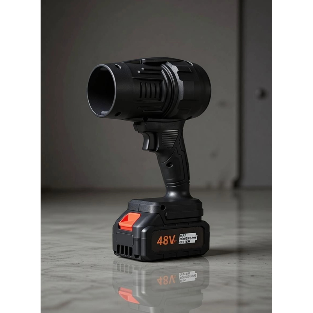 48V Cordless Handheld Turbo Jet Blower | High-Speed Air Duster & Leaf Blower | Rechargeable & Portable
