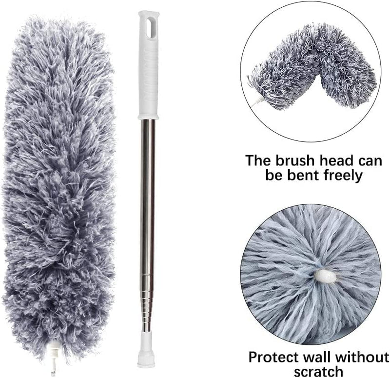Shopper52 Feather Bendable & Extendable Fan Cleaning Duster-FANDUST
