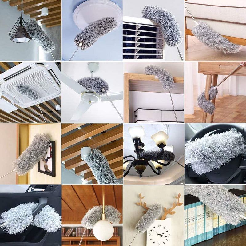 Shopper52 Feather Bendable & Extendable Fan Cleaning Duster-FANDUST
