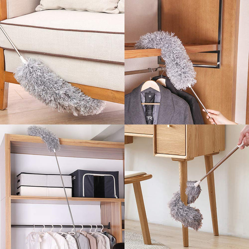 Shopper52 Feather Bendable & Extendable Fan Cleaning Duster-FANDUST