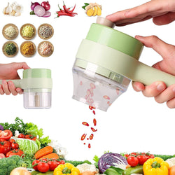 Manual Hand Held Food Chopper to Chop & Cut Fruits, Vegetables, Herbs, Onions for Salsa, Salad – GATCHOP