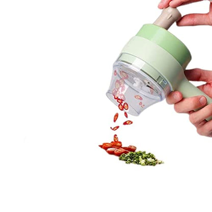 Manual Hand Held Food Chopper to Chop & Cut Fruits, Vegetables, Herbs, Onions for Salsa, Salad – GATCHOP