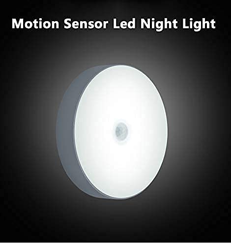 Led USB Rechargeable Lamp Motion Sensor Light Sensing Battery Powered Nightlight Wall Light - LEDLIGHT